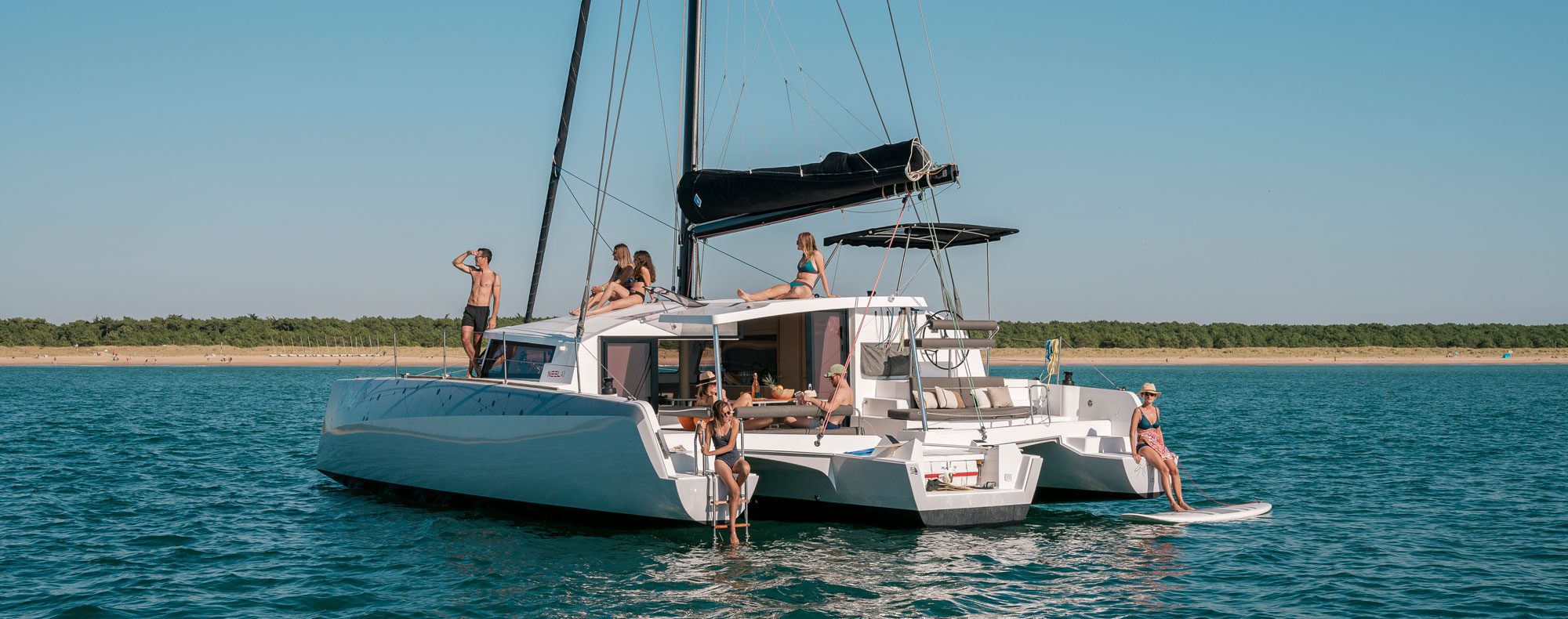 The NEEL 43, the ideal family cruiser