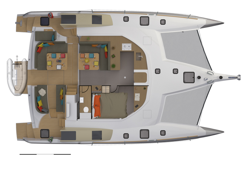 NEEL 47- 4 double cabins