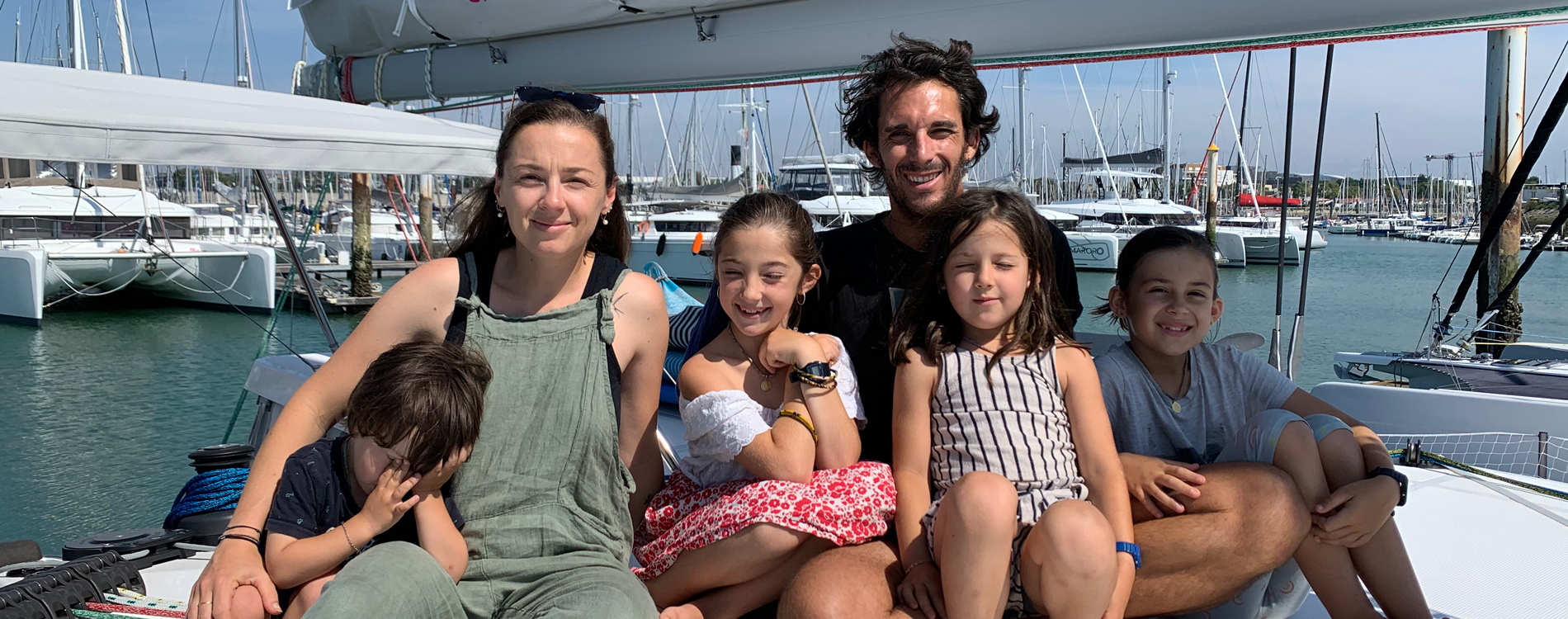 Around the world with 4 children aboard a NEEL 43 : the testimony of the Fosseries family 4