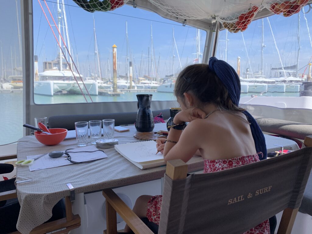 Un tour du monde avec 4 enfants à bord d’un NEEL 43 : le témoignage de la famille Fosseries 1